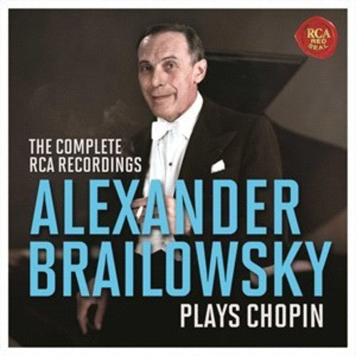 the album cover for Chopin / Brailowsky - Alexander Brailowsky Plays Chopin