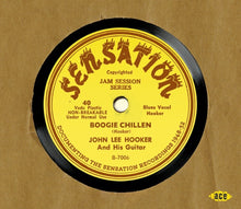 the album cover for John Lee Hooker - Documenting The Sensation Recordings 1948-1952 [Import]