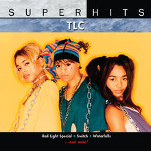 the album cover for TLC - Super Hits: TLC