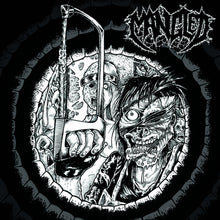the album cover for Mangled - Involuntary Organ Donor