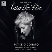 the album cover for Joyce DiDonato - Into The Fire (live At Wigmore Hall)