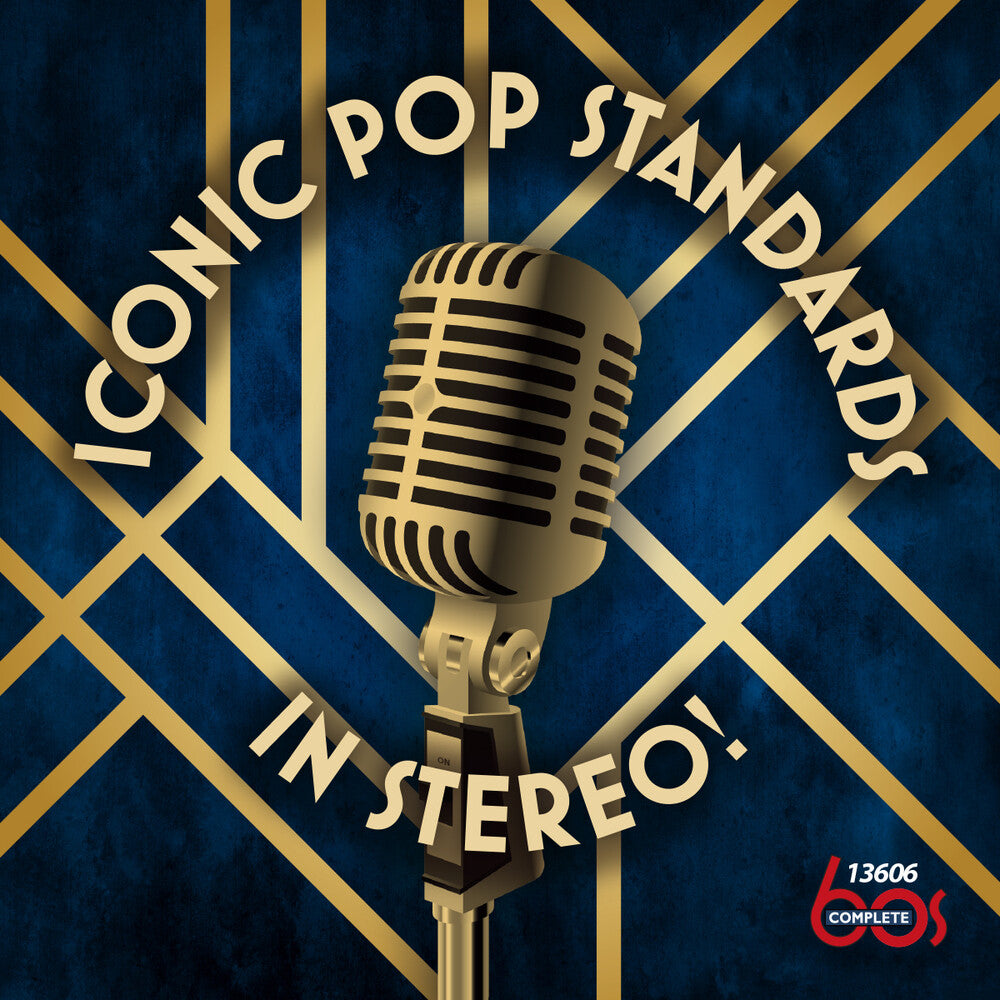 the album cover for Iconic Pop Standards In Stereo / Various - Iconic Pop Standards In Stereo