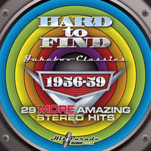 the album cover for Hard To Find Jukebox Classics 1956-29 / Various - Hard to Find Jukebox Classics 1956-59