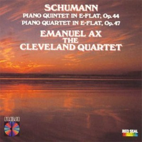 the album cover for Cleveland String Quartet / Ax - Piano Quintet 44
