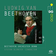 the album cover for Beethoven / Blunier - Symphonies 4 & 7