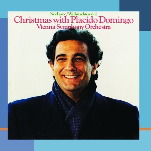 the album cover for Domingo / Vienna Symphonyny Orchestra / Holdridge - Christmas with Placido Domingo
