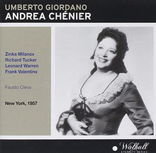 the album cover for Tucker - Andrea Chenier