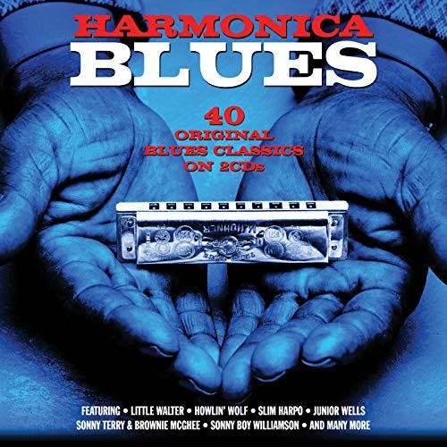 the album cover for Harmonica Blues / Various - Harmonica Blues
