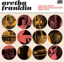 the album cover for Aretha Franklin - The Atlantic Singles Collection 1967-1970 [2LP]