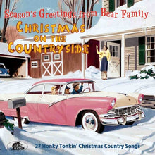 the album cover for Christmas On The Countryside 27 Honky / Various - Christmas On The Countryside: 27 Honky Tonkin' Christmas Country Songs