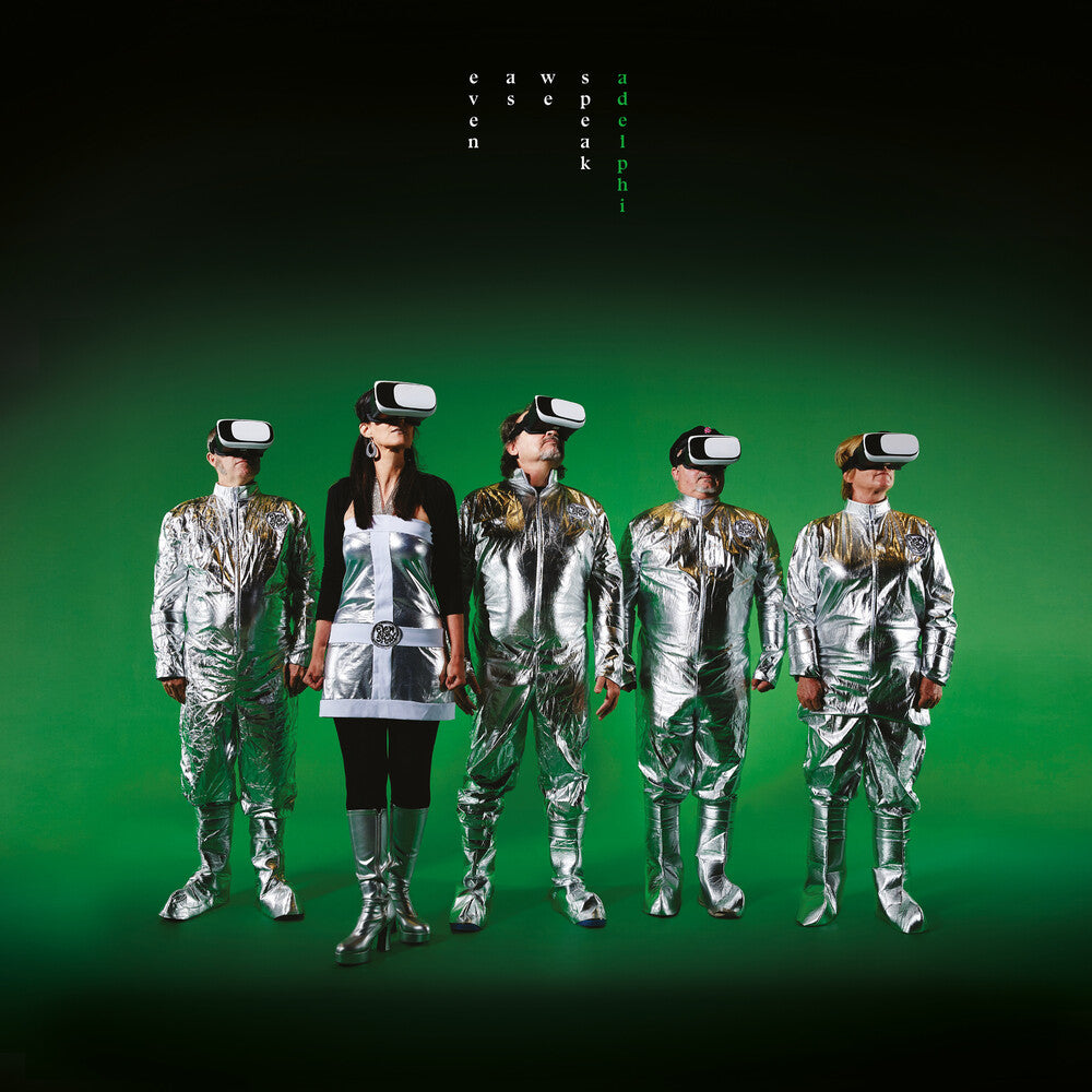 the album cover for Even As We Speak - Adelphi