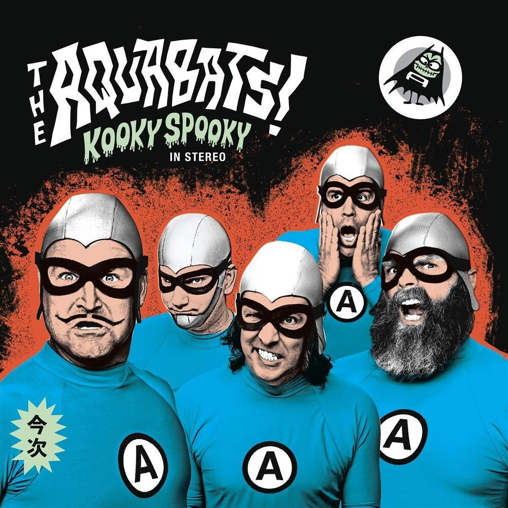 the album cover for The Aquabats - Kooky Spooky In Stereo