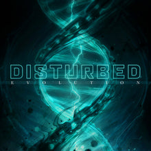the album cover for Disturbed - Evolution