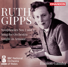 the album cover for Gipps - Symphonies 2 & 4