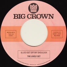 the album cover for Lively Set / Three Dudes - Blues Get Off My Shoulder / I'm Begging You