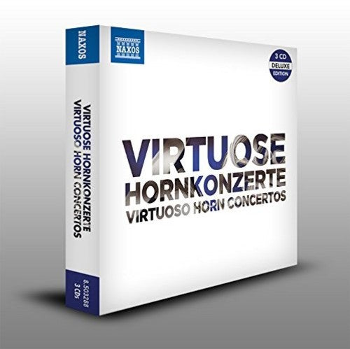 the album cover for Tylsar / Capelistropolitana - Virtuoso Horn Concertos