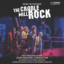 the album cover for Blitzstein / Jameson / Burchett - Cradle Will Rock