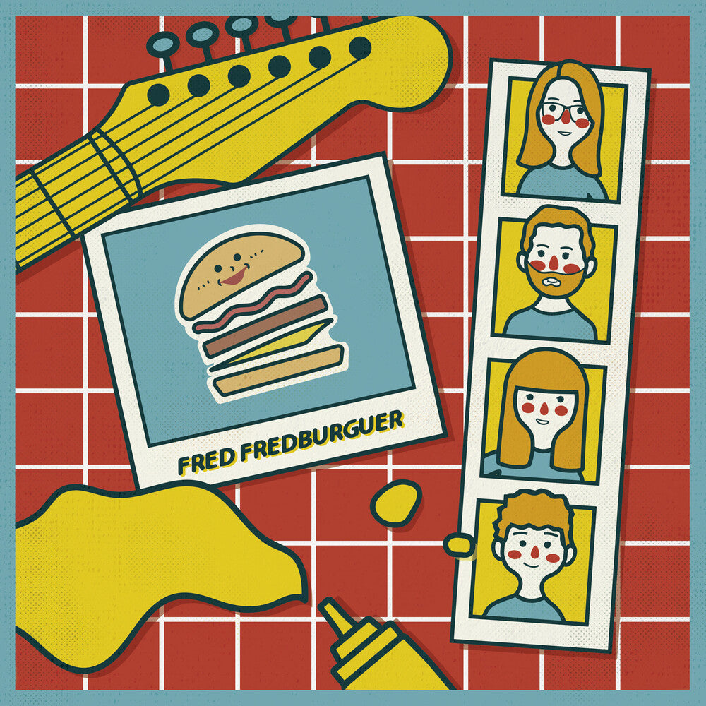 the album cover for Fred Fredburguer - Fred Fredburguer (10in) (Blue) [Limited Edition] [Download Included]