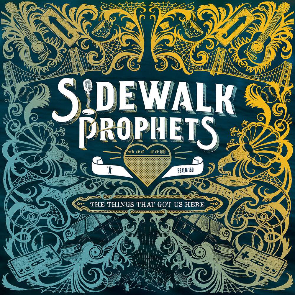 the album cover for Sidewalk Prophets - The Things That Got Us Here [LP]