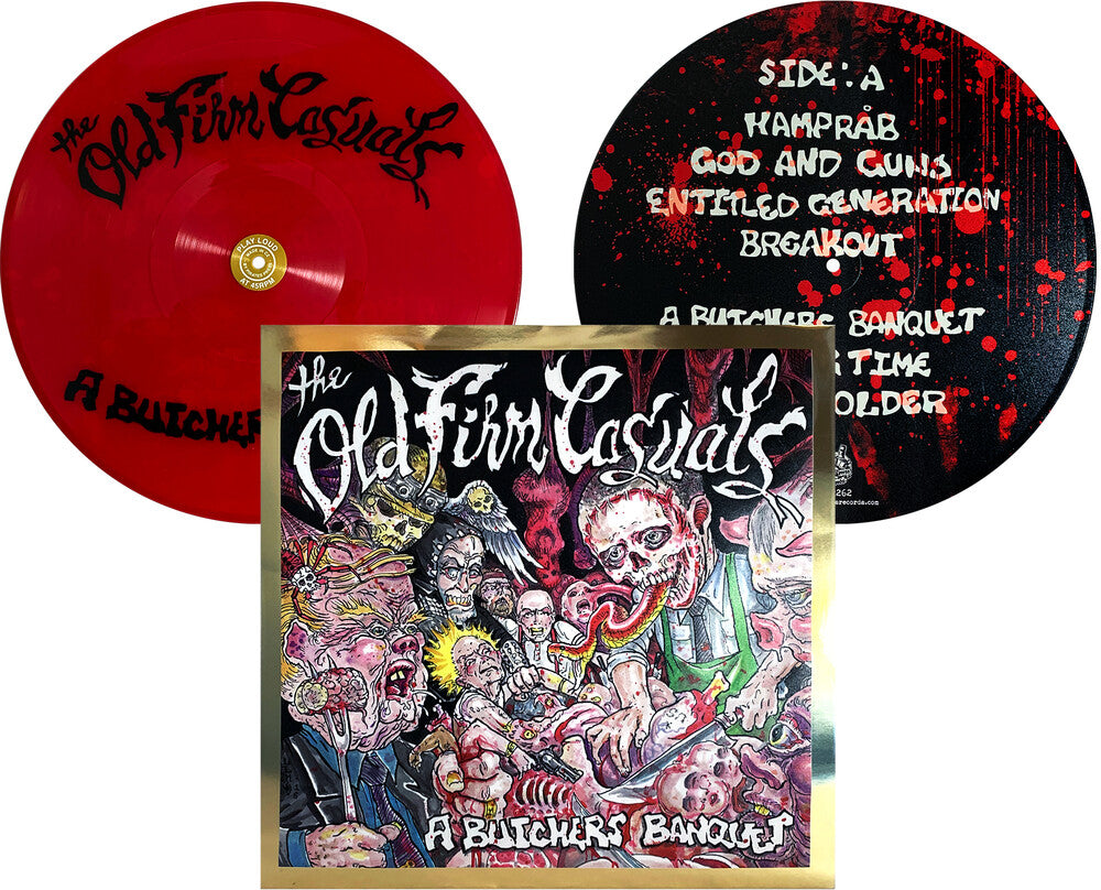 the album cover for Old Firm Casuals - Butcher's Banquet [Deluxe] [Limited Edition] [Reissue]