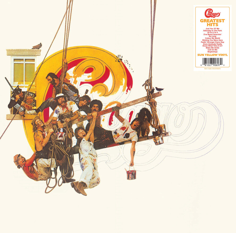 the album cover for Chicago - Greatest Hits [Colored Vinyl] (Ylw)