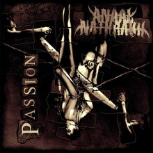 the album cover for Anaal Nathrakh - Passion [Magenta & White Swirl LP]