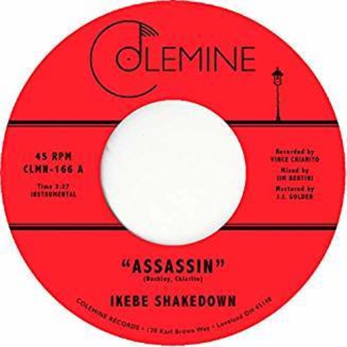 the album cover for Ikebe Shakedown - Assassin