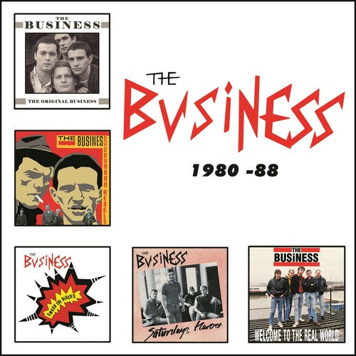 the album cover for Business - 1980-1988