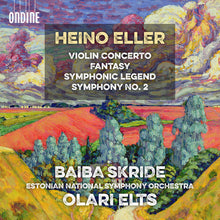 the album cover for Eller / Estonian National Symphony Orch - Violin Concerto / Symphonic Legend