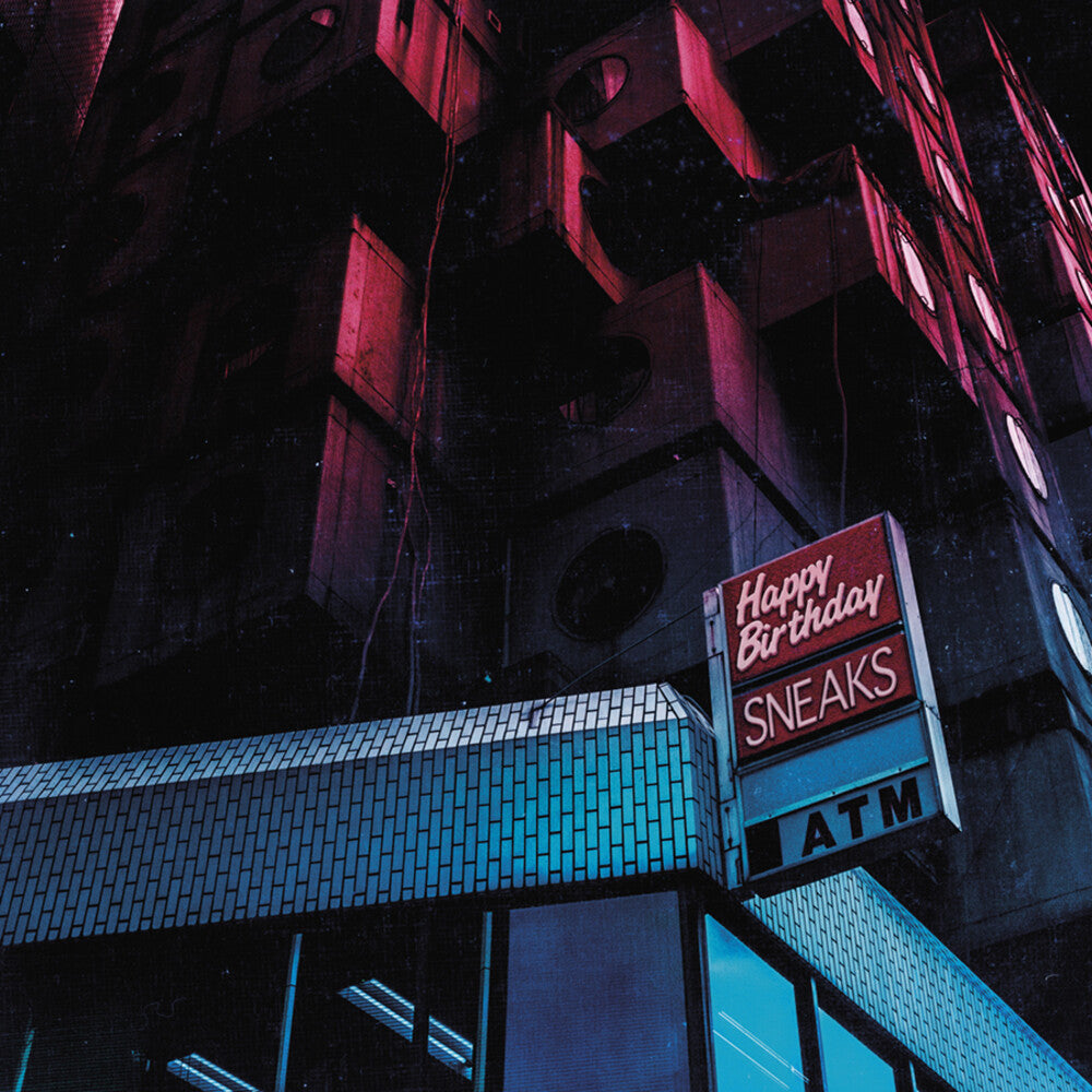 the album cover for Sneaks - Happy Birthday [LP]