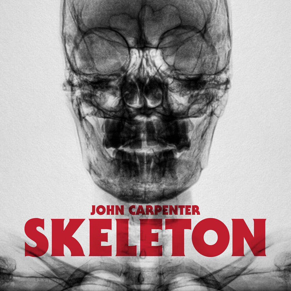 the album cover for John Carpenter - Skeleton / Unclean Spirit (Red Blood Vinyl)