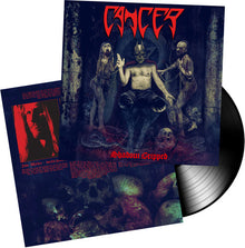 the album cover for Cancer - Shadow Gripped