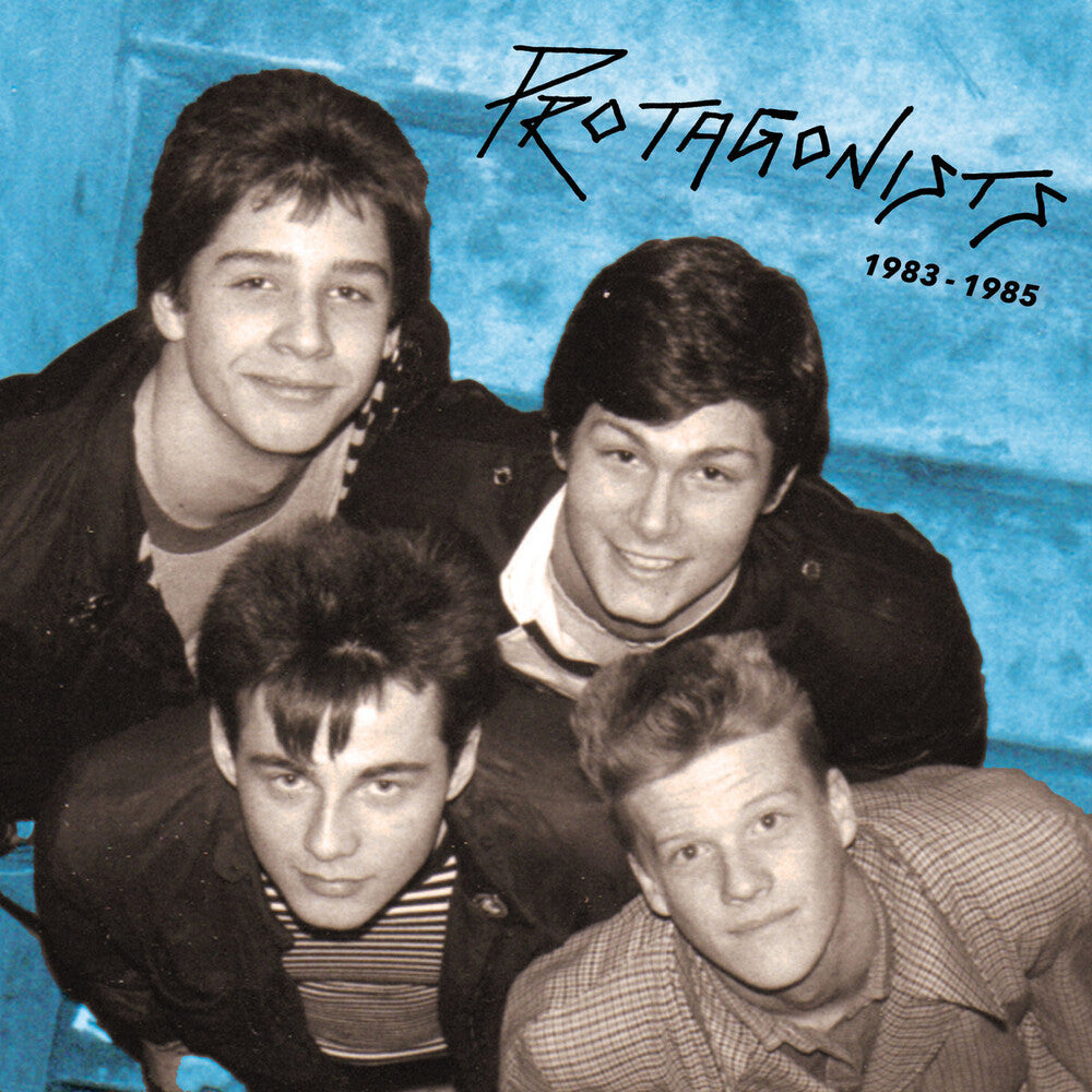 the album cover for Protagonists - 1983-1985