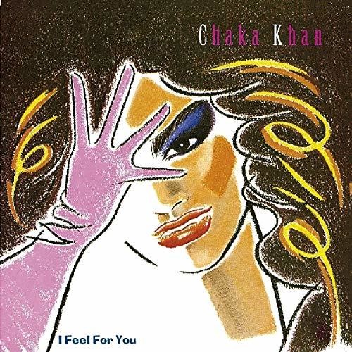 the album cover for Chaka Khan - I Feel For You