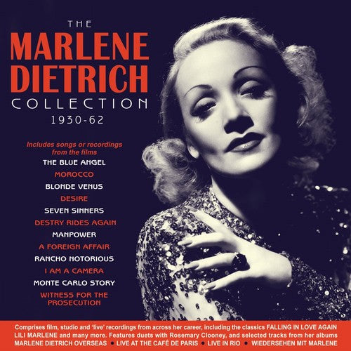 the album cover for Marlene Dietrich - Marlene Dietrich Collection