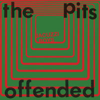 the album cover for Jacuzzi Boys - The Pits / Offended
