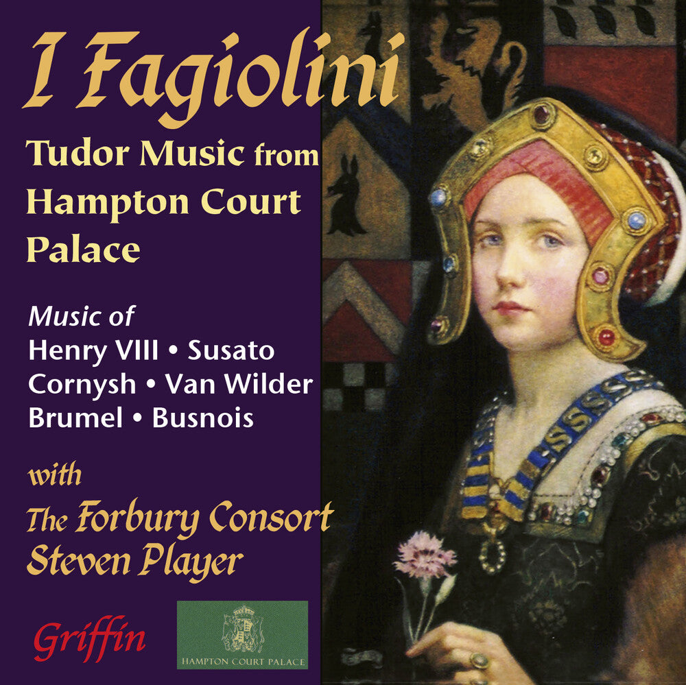 the album cover for G. Croce - I Fagiolini: Tudor Music From Hampton Court Palace
