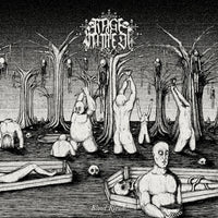 the album cover for Rage of Samedi - Blood Ritual