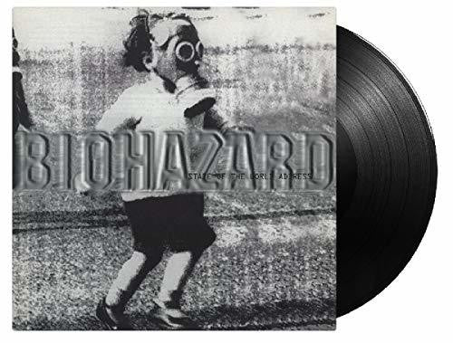 the album cover for Biohazard - State Of The World Address