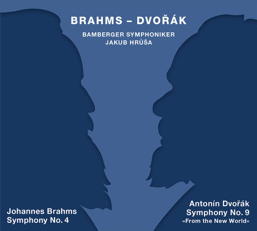 the album cover for Bamberger Symphoniker - Symphony 4 / Symphony 9