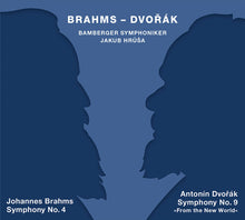the album cover for Bamberger Symphoniker - Symphony 4 / Symphony 9