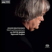the album cover for J Bach S / Petite Bande - Weihnachtsoratorium