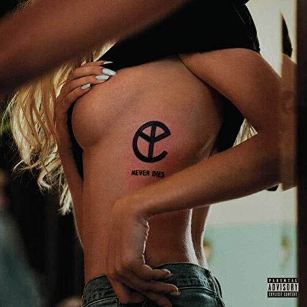 the album cover for Yellow Claw - Never Dies [Clear 2LP]