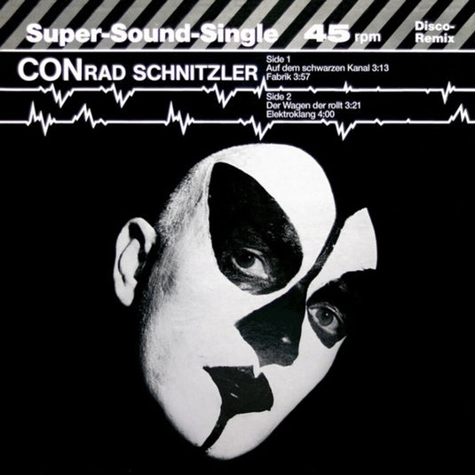 the album cover for Conrad Schnitzler - Auf Dem Schwarzen Kanal
