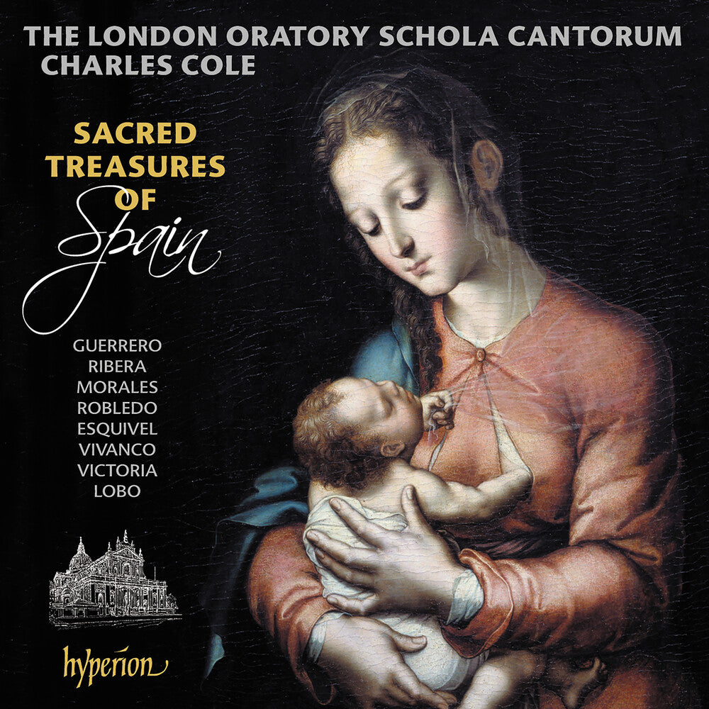 the album cover for London Oratory Schola Cantorum - Sacred Treasures Of Spain