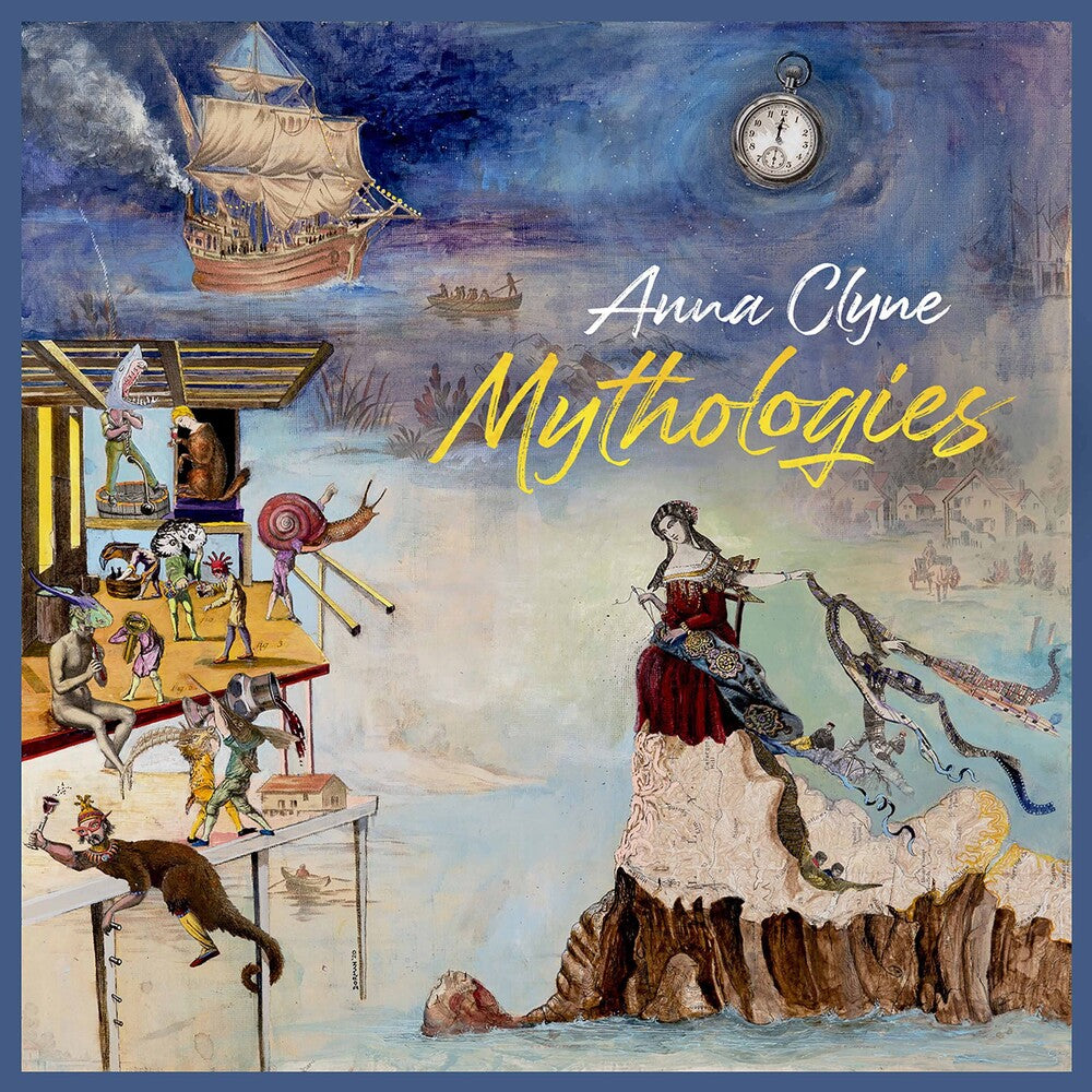 the album cover for Clyne / Koh / Ridder - Mythologies