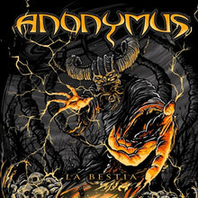 the album cover for Anonymus - La Bestia (Orange Vinyl)