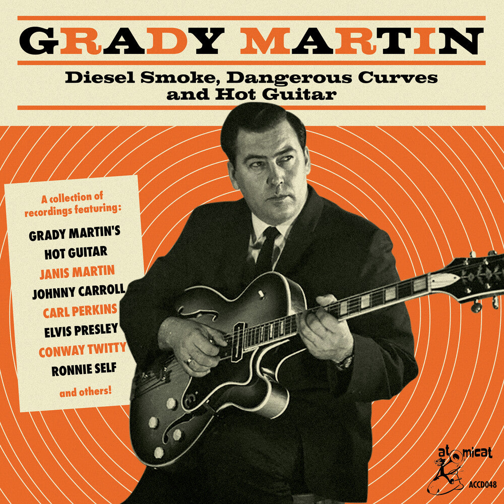 Grady Martin Diesel Smoke Dangerous Curves / Var - Grady Martin: Diesel Smoke Dangerous Curves And Hot Guitar (Various Artists) Music CD