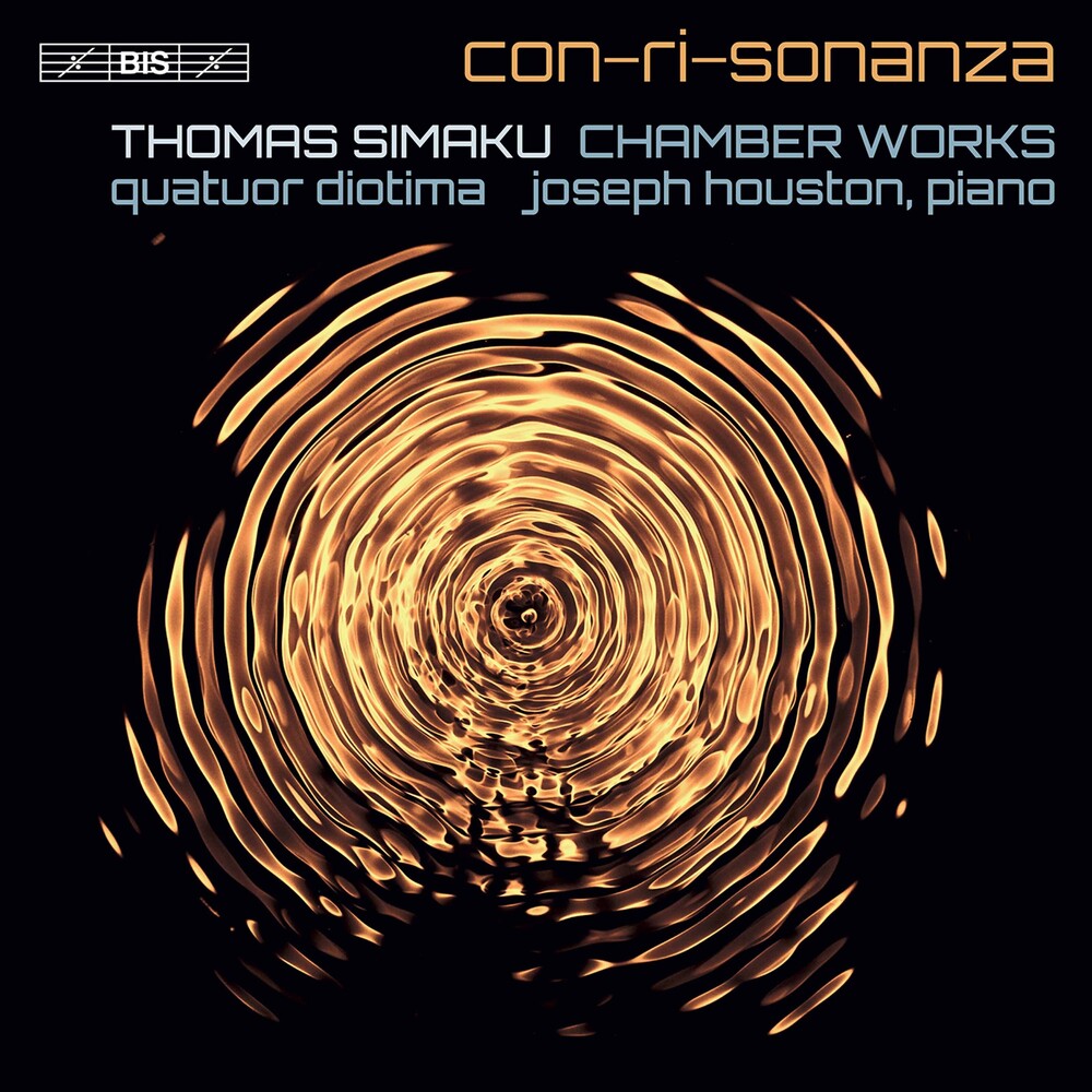 the album cover for Simaku / Houston / Quatuor Diotima - Con-Ri-Sonanza