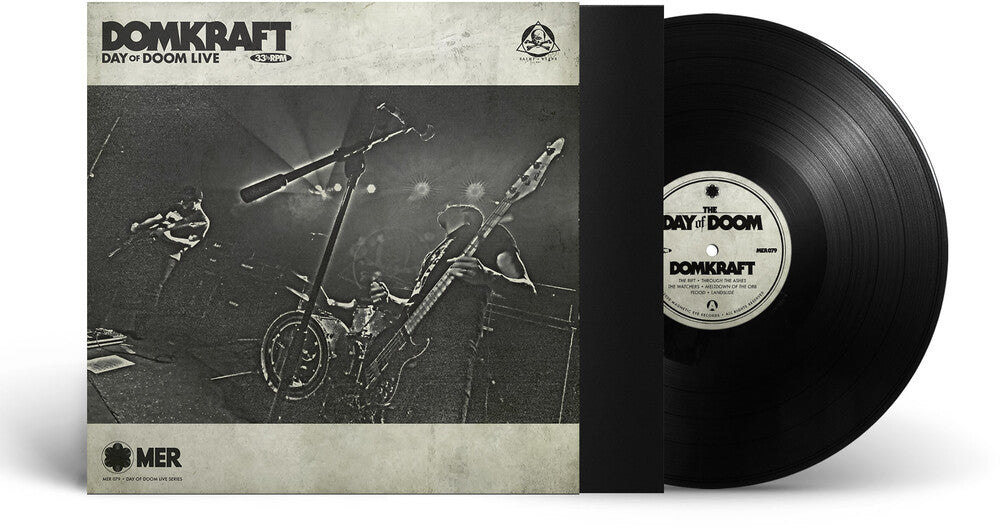 the album cover for Domkraft - Day Of Doom Live